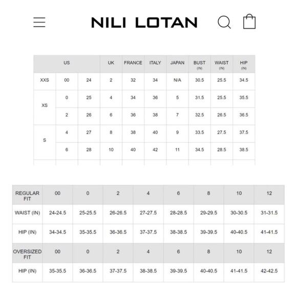 Nili Lotan Olive Green Tel Aviv Classic Military Straight Leg Pants Sz.0 - Picture 13 of 13